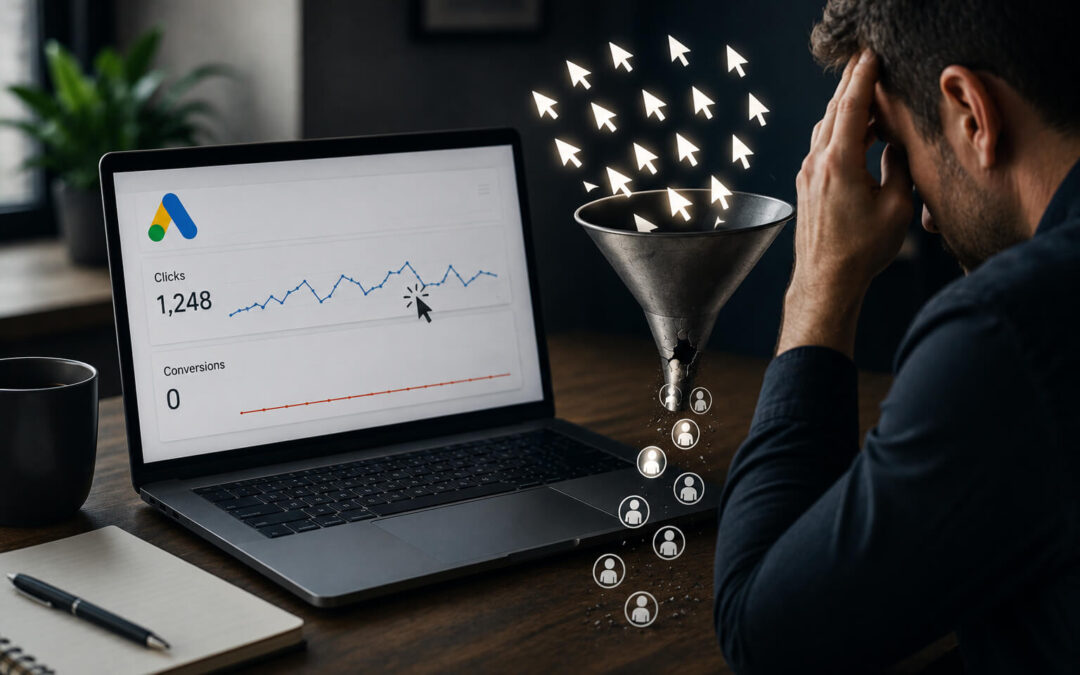 Google Ads Getting Clicks But No Leads? Here’s Why (And How to Fix It)