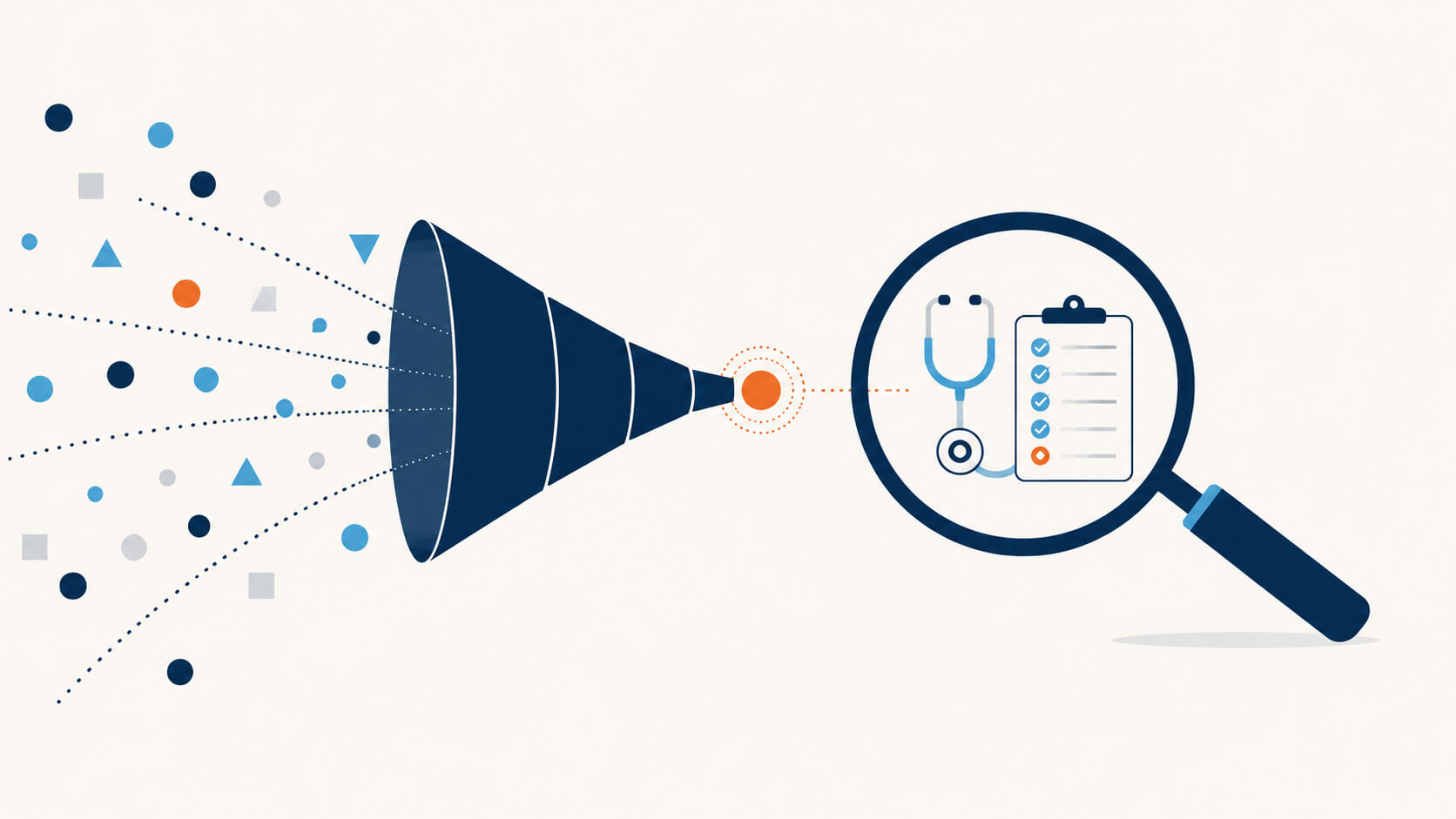 Diagram illustrating what does a good marketing agency actually do, showing diagnosis before execution